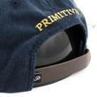 Primitive Mini Classic P strapback sapka navy cord Primitive Mini Classic P strapback sapka navy cord
