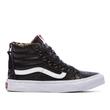Vans Sk8-Hi Slim Zip (Leather) cipő Black/Leopard Vans Sk8-Hi Slim Zip (Leather) cipő Black/Leopard