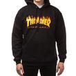 Thrasher Flame kpaucnis pulóver Black Thrasher Flame kpaucnis pulóver Black
