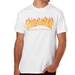 Thrasher Flame póló White