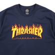 Thrasher Flame póló Navy Thrasher Flame póló Navy