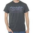 Thrasher Flame póló Dark Heather Thrasher Flame póló Dark Heather