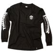 HUF Thrasher TDS póló Black HUF Thrasher TDS póló Black