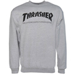 Thrasher Skate Mag Crew pulóver Grey Heather
