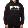 Thrasher Skate Mag kapucnis pulóver Black