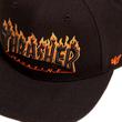 Thrasher X 47 Brand Brand Flame Captain sapka Black Thrasher X 47 Brand Brand Flame Captain sapka Black