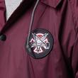 Thrasher X Independent Pentagram Cross széldzseki Maroon Thrasher X Independent Pentagram Cross széldzseki Maroon