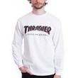 Thrasher X Independent Time To Grind ls póló White Thrasher X Independent Time To Grind ls póló White