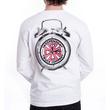 Thrasher X Independent Time To Grind ls póló White Thrasher X Independent Time To Grind ls póló White