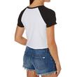 Vans Cut Off crop top póló White-Black Vans Cut Off crop top póló White-Black