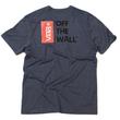 Vans Off The Wall póló Heather Navy Vans Off The Wall póló Heather Navy