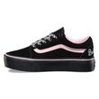 Vans X Lazy Oaf Old Skool Platform cipő Black - Black Vans X Lazy Oaf Old Skool Platform cipő Black - Black