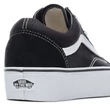 Vans Old Skool Platform cipő Black/White