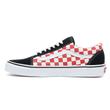 Vans Old Skool Checkerboard cipő Black/Red Vans Old Skool Checkerboard cipő Black/Red