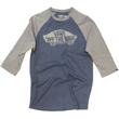 Vans Off The Wall raglan Navy-Grey Vans Off The Wall raglan Navy-Grey