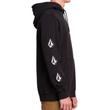 Volcom Deadly Stones kapucnis pulóver Black Volcom Deadly Stones kapucnis pulóver Black