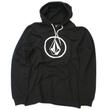 Volcom Stone kapucnis pulóver Black Volcom Stone kapucnis pulóver Black