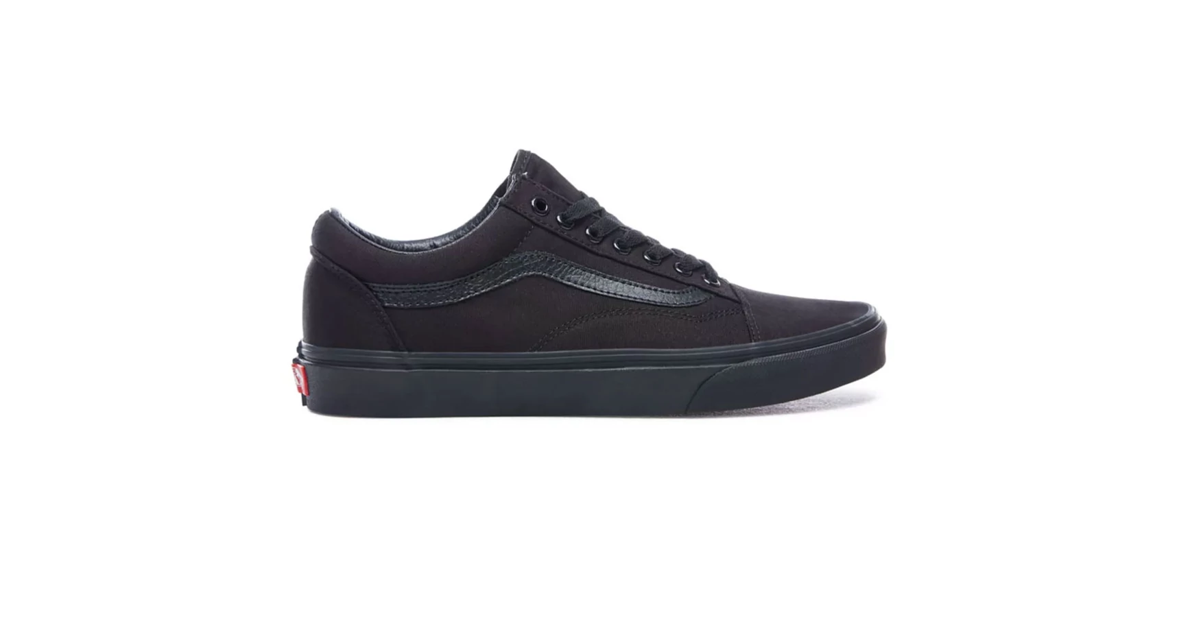  Vans Old Skool Canvas cipő Black Black