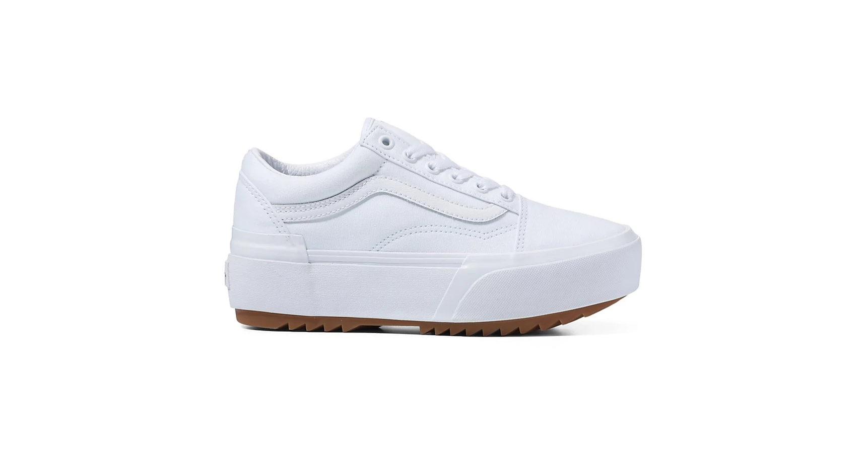  Vans Old Skool Canvas Stacked cipő True White