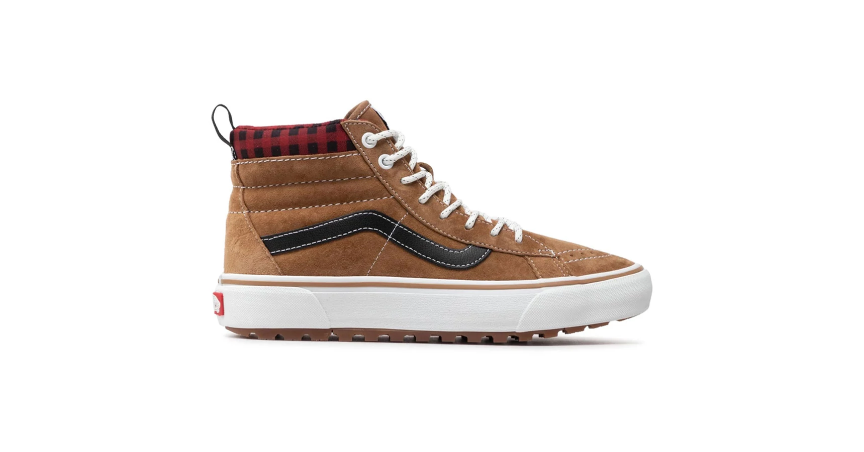  Vans Sk8-Hi MTE 1 cipő Plaid Brown Black