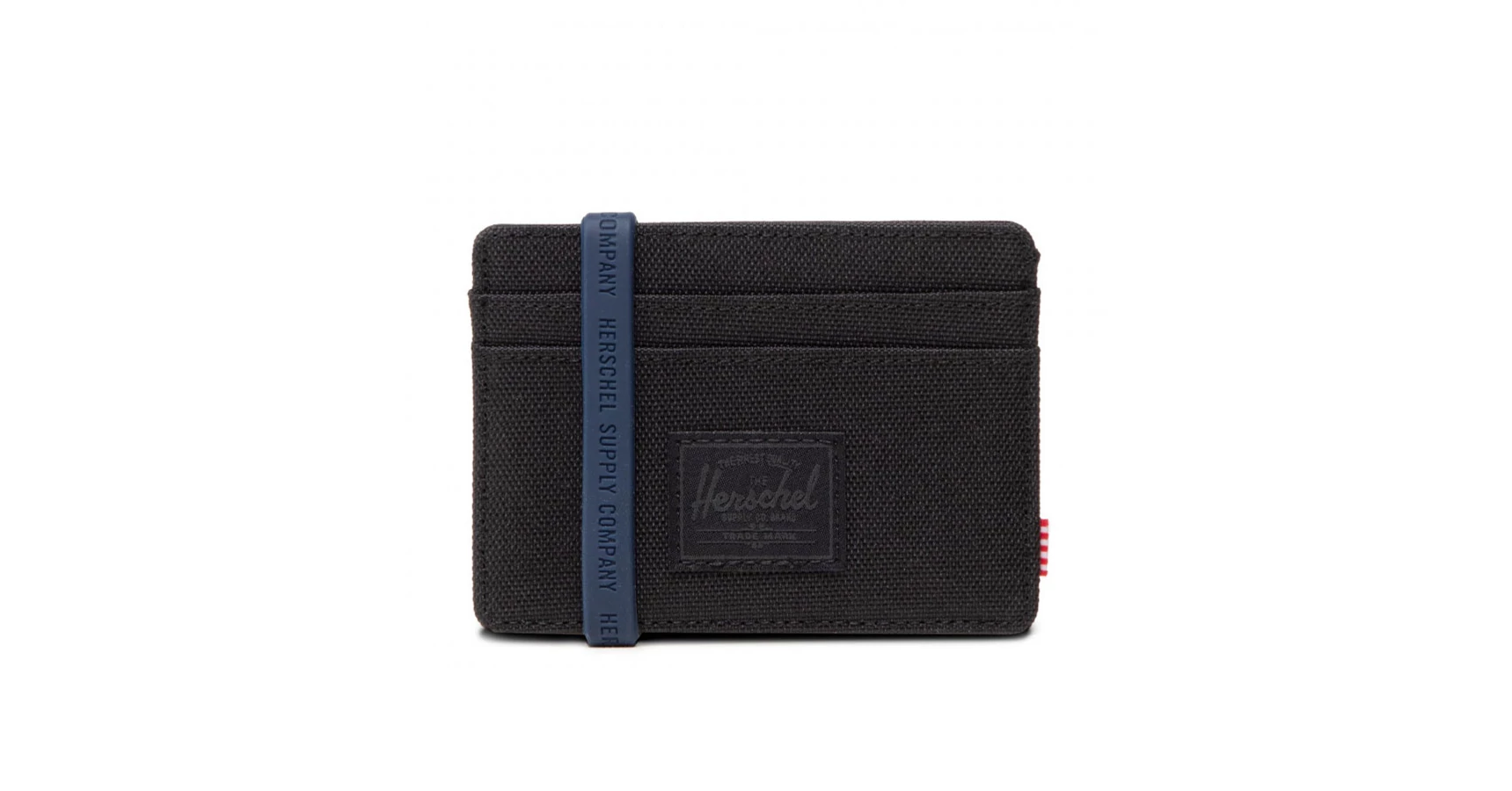  Herschel Charlie + kártyatartó Black