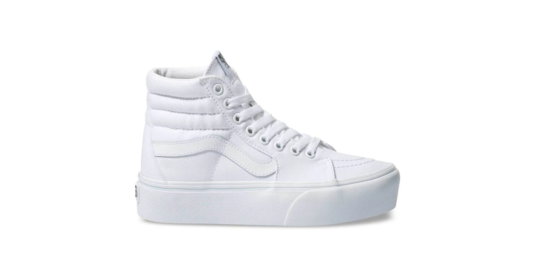  Vans Sk8-Hi Platform 2 cipő True White/True White