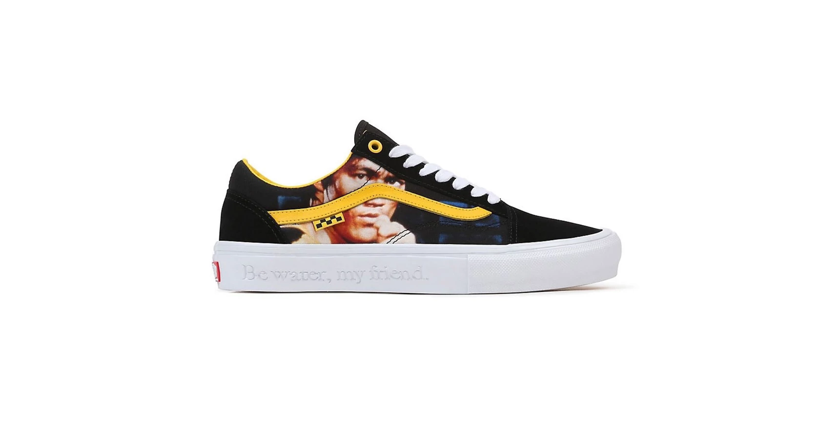  Vans X Bruce Lee Old Skool cipő Black Yellow