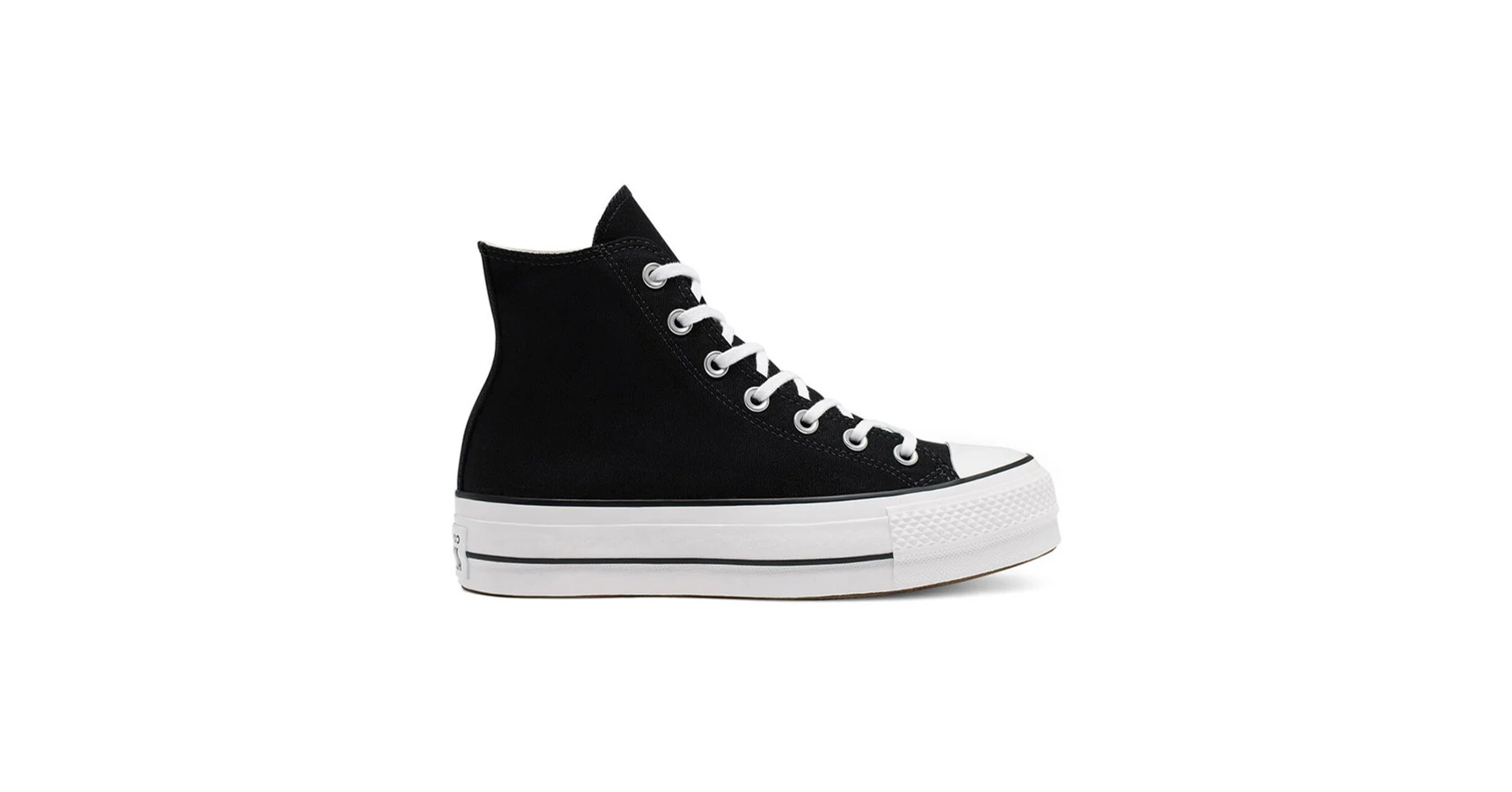  Converse Chuck Taylor All Star Lift Platform Hi cipő Black White White