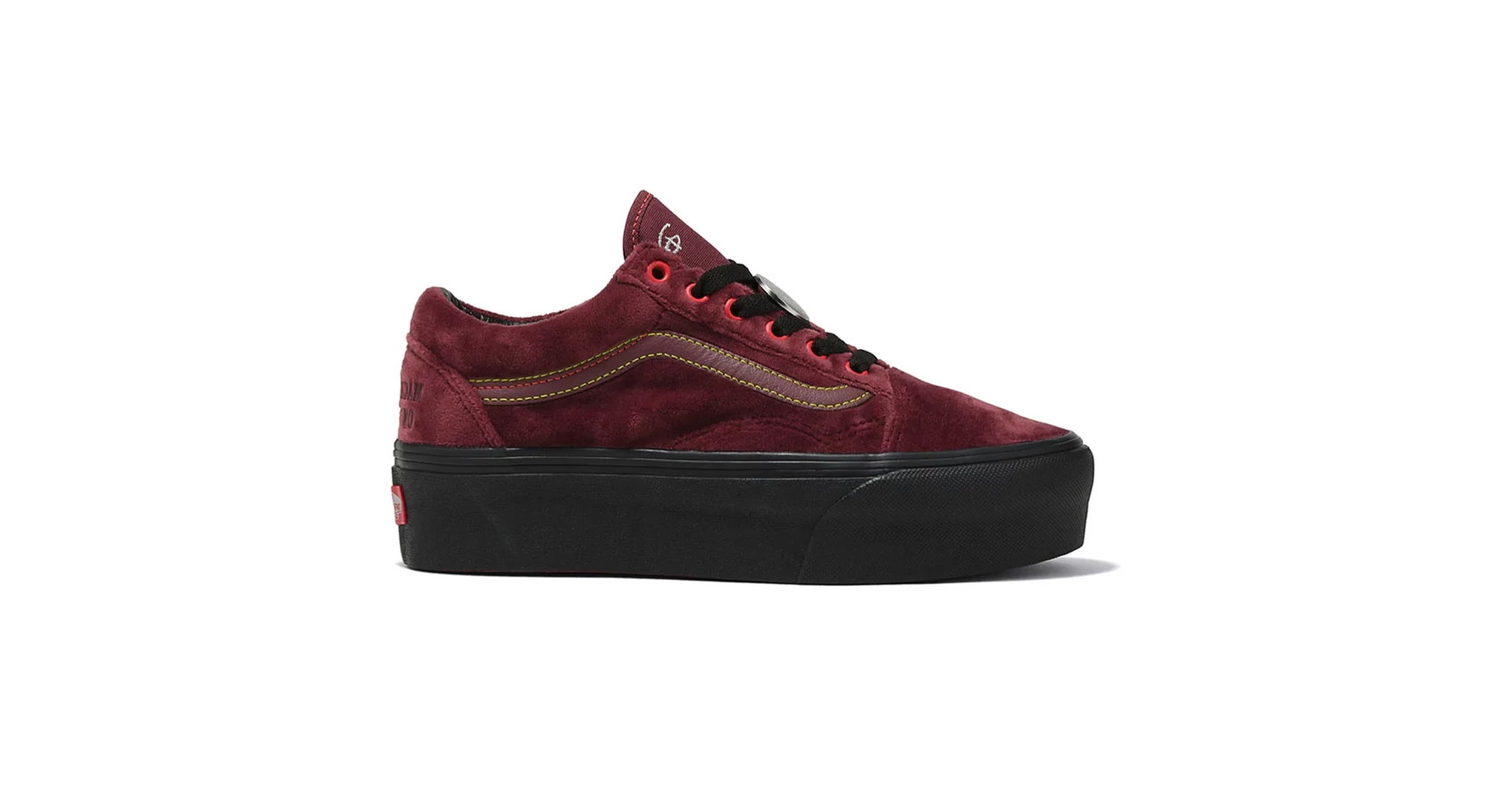  Vans X Disney Old Skool Stackform cipő Disney 100 Poison Apple Mahogany