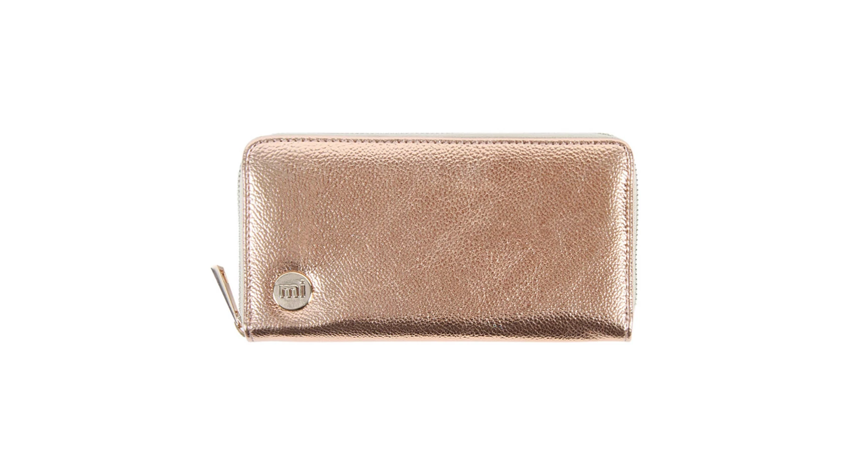  Mi-Pac Zip Purse pénztárca Metallic Rose Gold