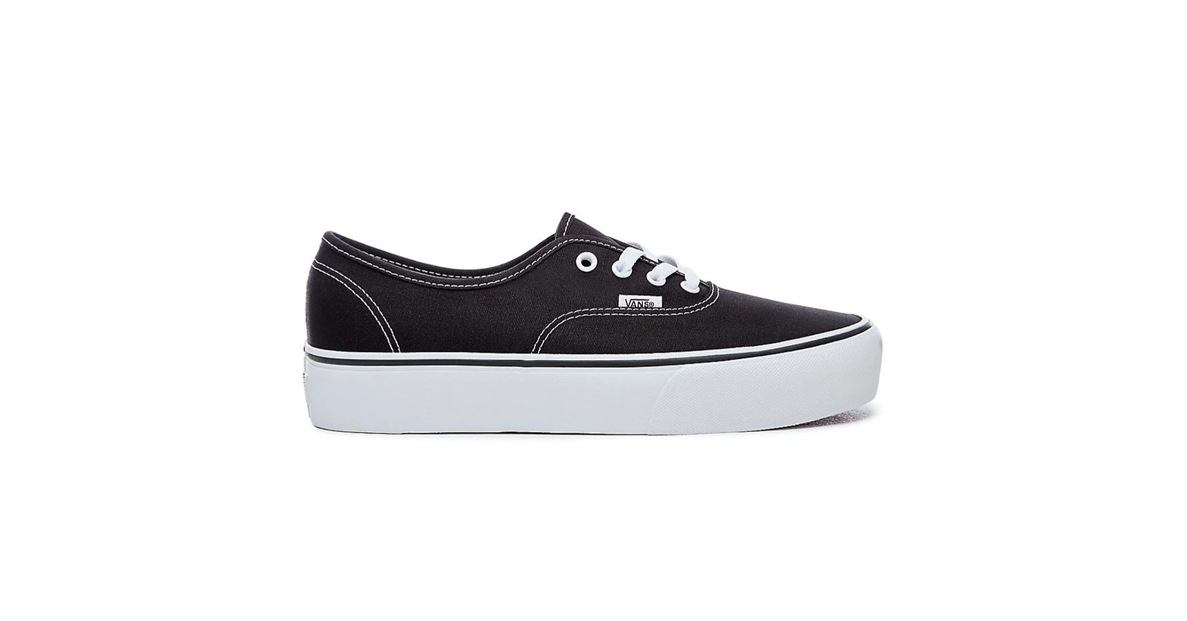  Vans Authentic Platform cipő Black