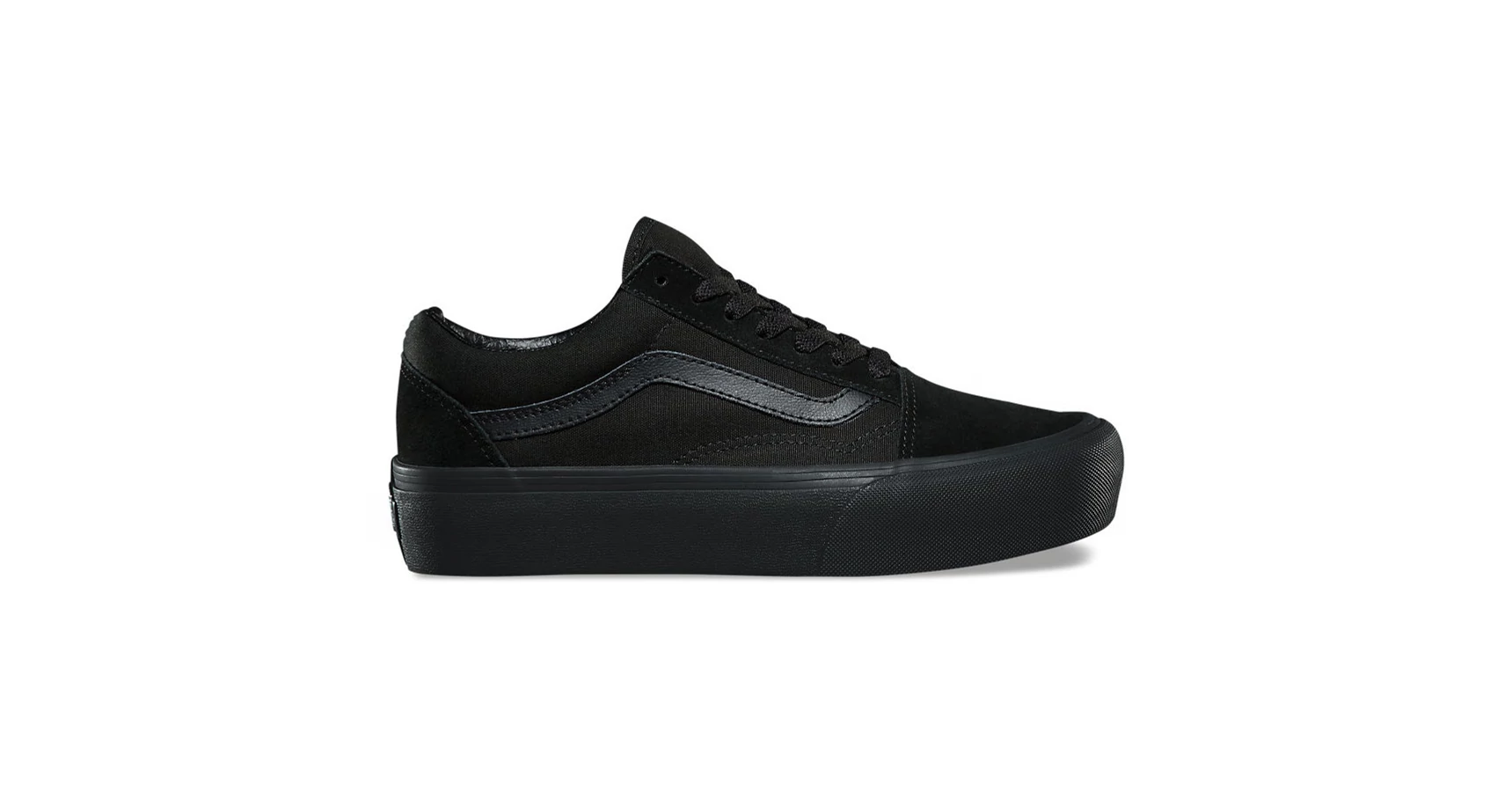  Vans Old Skool Platform cipő Black/Black