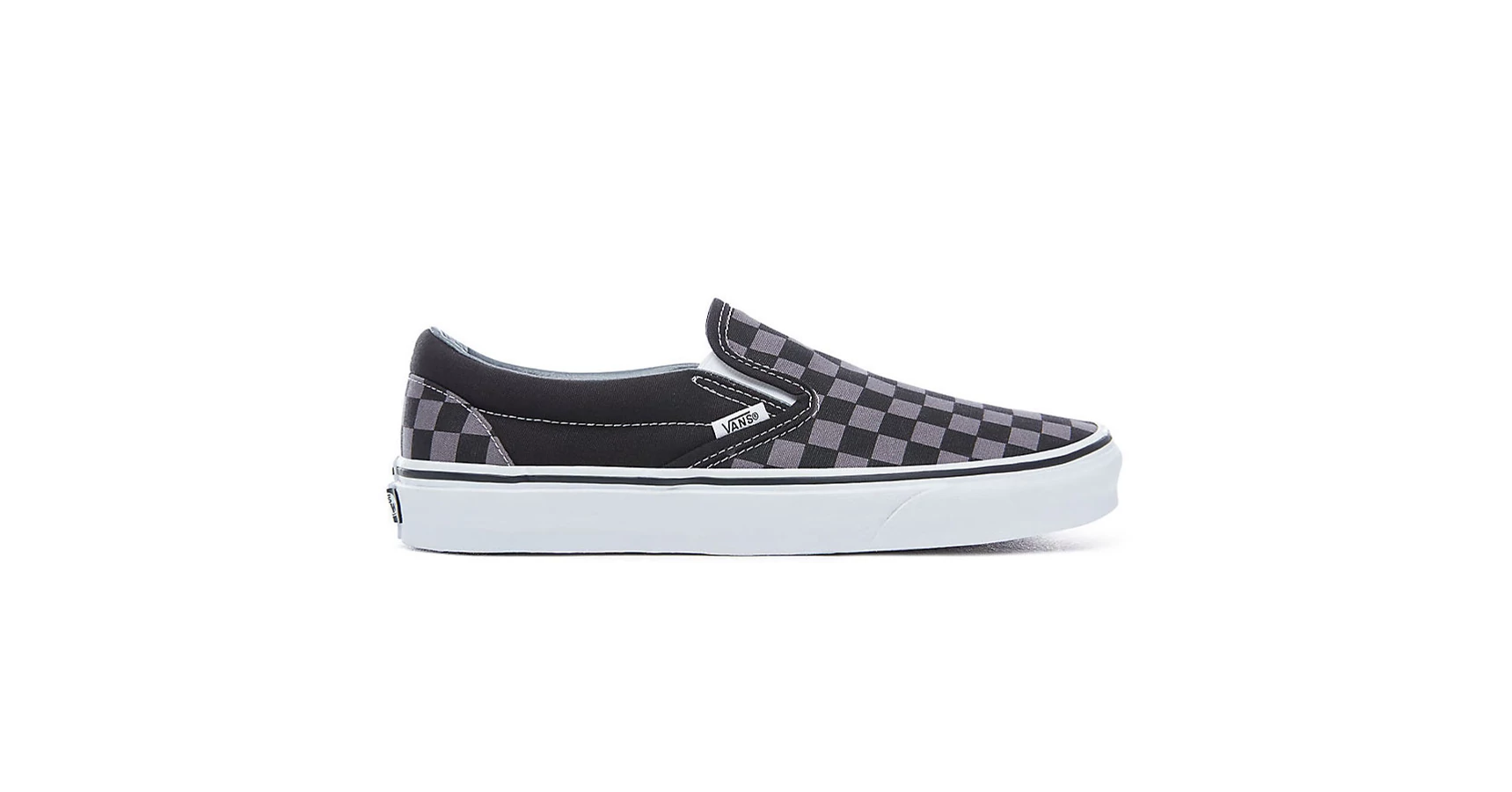  Vans Slip-On cipő Black Pewter Checkerboard