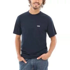 Vans Left Chest Logo Póló Navy White