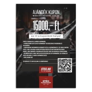 Stég Ajándék kupon 15 000Ft