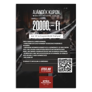 Stég Ajándék kupon 20 000Ft