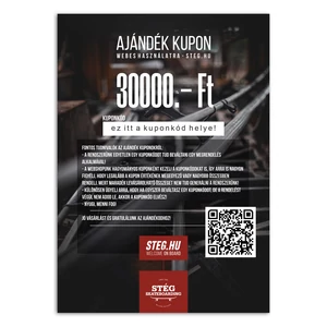 Stég Ajándék kupon 30 000Ft