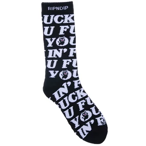 Ripndip Fuckin Fuck zokni Black 1 pár