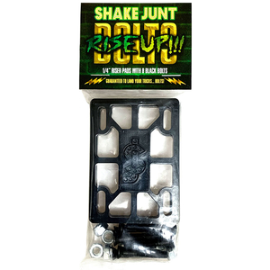 Shake Junt Rise Up 1/4col Riser Pad és Phillips csavarkészlet Black 1 1/4col