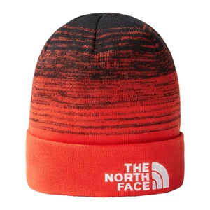 The North Face Dock Worker Recycled téli sapka TNF Black Fiery Red