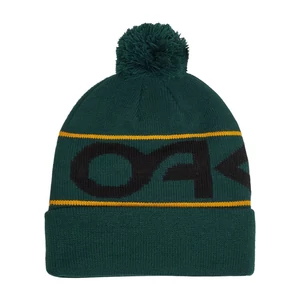 Oakley Factory Cuff Pom téli sapka Hunter Green Amber Yellow