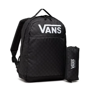 Vans Skool táska és tolltartó Black Charcoal Checkerboard