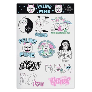 Ripndip Feline Fine matrica Sheet Multi