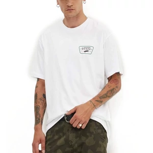 Vans Full Patch Back póló White Black Verdant Green