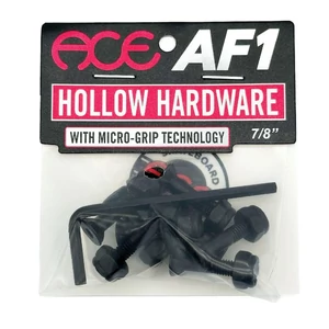 Ace Af1 Hollow Bolts Allen csavarkészlet Black 7/8 col