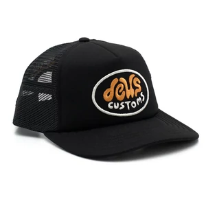 Deus Mazey Trucker sapka Black