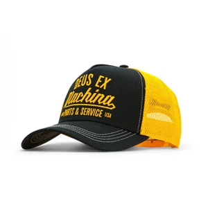 Deus Overbite Trucker sapka Black