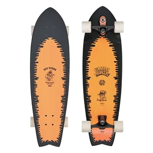Globe Chromatic Surfskate komplett gördeszka Lightning Log 9.5X33