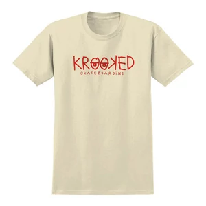 Krooked Krkd Eyes póló Cream Red