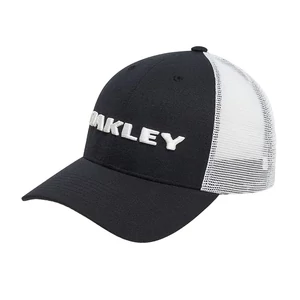 Oakley Heather New Era Bark Logo Trucker sapka Blackout